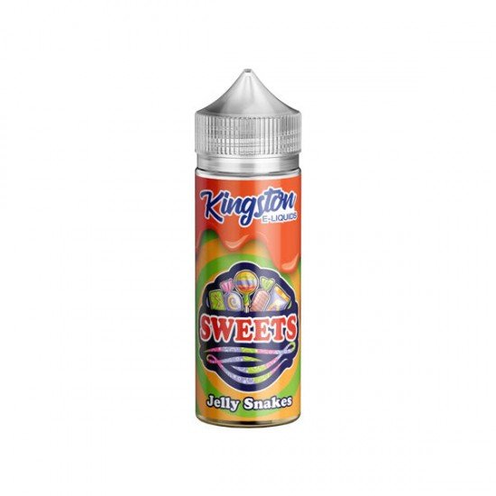 Kingston Sweets 120ml Shortfill 0mg (70VG/30PG) - Flavour: Jelly Snakes