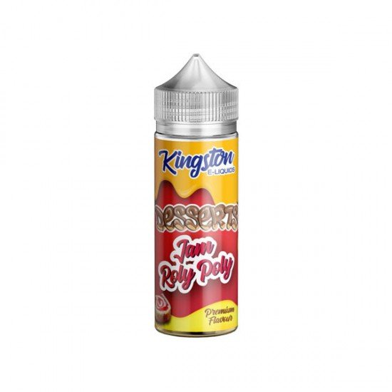 Kingston Desserts 120ml Shortfill 0mg (70VG/30PG) - Flavour: Jam Roly Poly