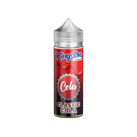 Kingston Cola 120ml Shortfill 0mg (70VG/30PG) - Flavour: Classic Cola