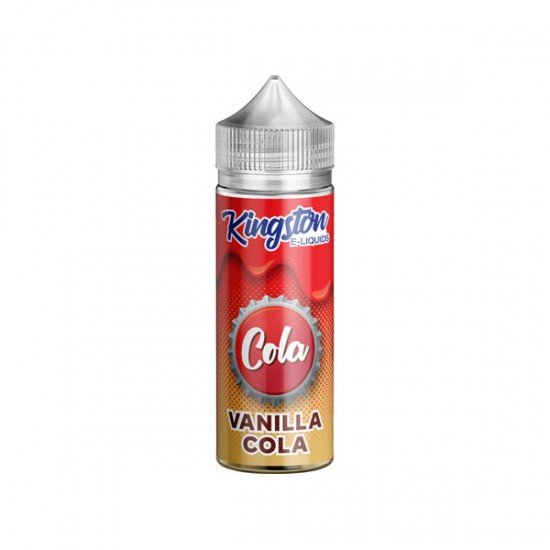 Kingston Cola 120ml Shortfill 0mg (70VG/30PG) - Flavour: Vanilla Cola