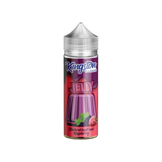 Kingston Jelly 120ml Shortfill 0mg (70VG/30PG) - Flavour: Blackcurrant & Raspberry