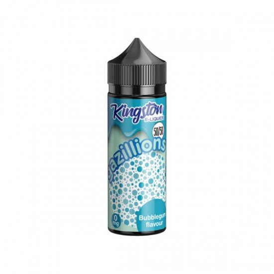 Kingston Gazillions 120ml Shortfill 0mg (50VG/50PG) - Flavour: Bubblegum