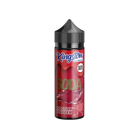 Kingston Soda 120ml Shortfill 0mg (50VG/50PG) - Flavour: Doctor Popper