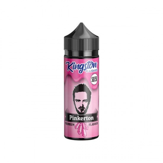 Kingston 120ml Shortfill 0mg (50VG/50PG) - Flavour: Pinkerton