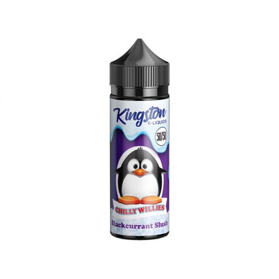 Kingston Chilly Willies 120ml Shortfill 0mg (50VG/50PG) - Flavour: Blackcurrant Slush