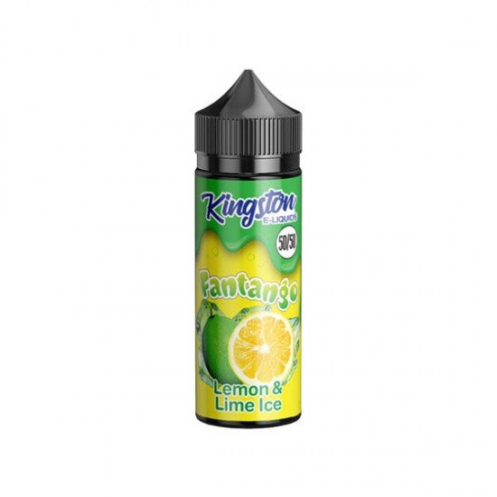 Kingston Fantango Ice 120ml Shortfill 0mg (50VG/50PG) - Flavour: Lemon & Lime Ice