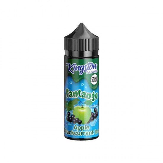 Kingston Fantango Ice 120ml Shortfill 0mg (50VG/50PG) - Flavour: Apple & Blackcurrant Ice