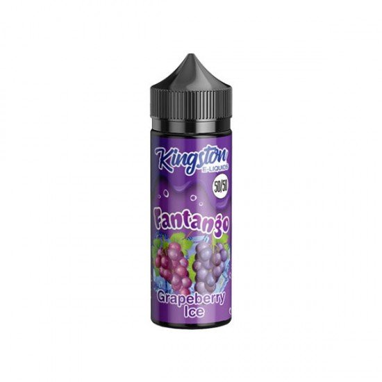 Kingston Fantango Ice 120ml Shortfill 0mg (50VG/50PG) - Flavour: Grapeberry Ice