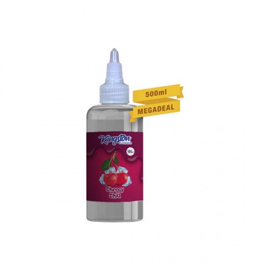 Kingston 500ml Shortfill 0mg (70VG/30PG) - Flavour: Cherry Chill