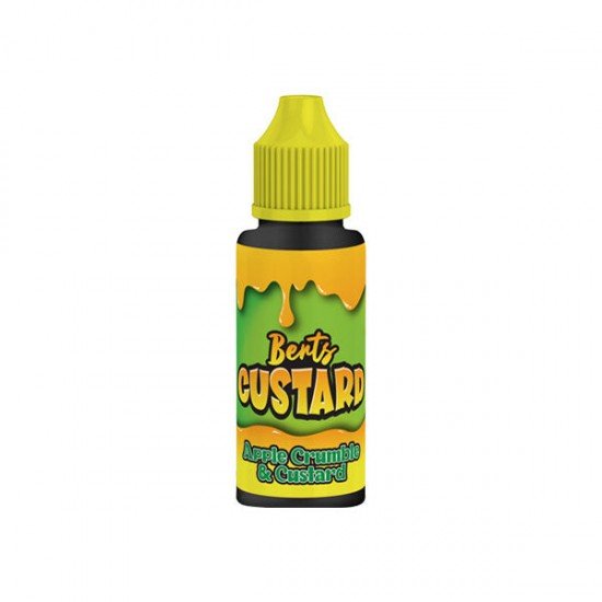 Berts Custard 120ml Shortfill 0mg (70VG/30PG) - Flavour: Apple Crumble & Custard