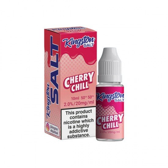 20mg Kingston Salts 10ml Nic Salts (50VG/50PG) - Flavour: Cherry Chill