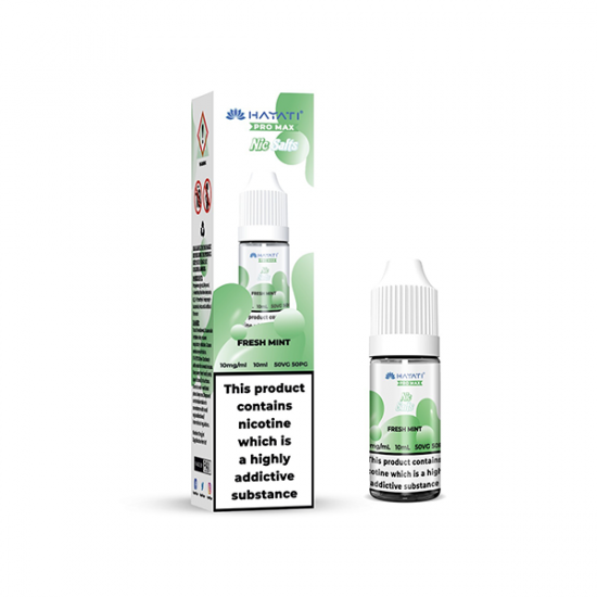 10mg Hayati Pro Max Nic Salts 10ml - Flavour: Fresh Mint