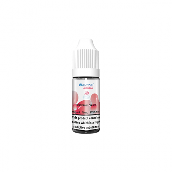 10mg Hayati Pro Max Nic Salts 10ml - Flavour: Watermelon Ice