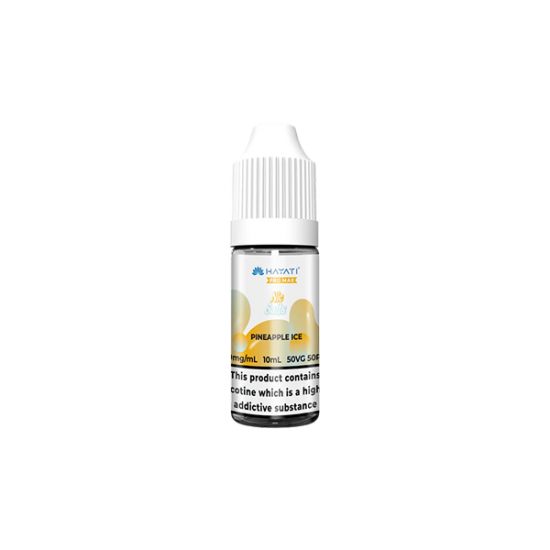 10mg Hayati Pro Max Nic Salts 10ml - Flavour: Pineapple Ice