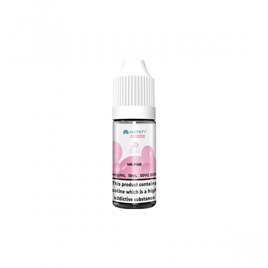 20mg Hayati Pro Max Nic Salts 10ml - Flavour: Mr Pink