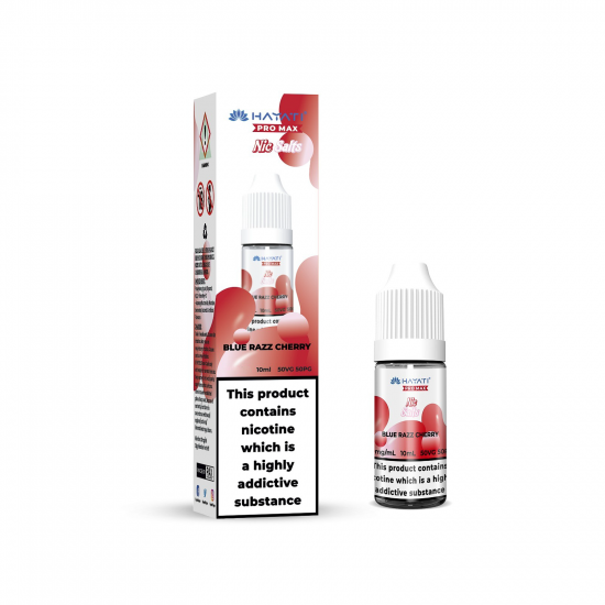 20mg Hayati Pro Max Nic Salts 10ml - Flavour: Blue Razz Cherry