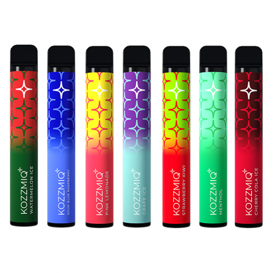 20mg Kozzmiq K1 Disposable Vape 600 Puffs - Flavour: Red Sky