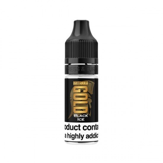 Britannia Gold 12mg 10ml E-Liquids (40VG/60PG) - Flavour: Black Ice