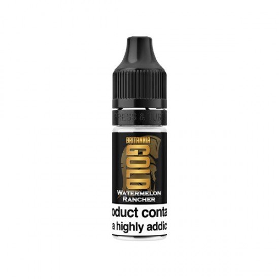 Britannia Gold 3mg 10ml E-Liquids (40VG/60PG) - Flavour: Watermelon Chew