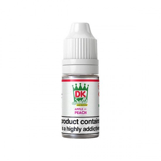 20mg DK Salt 10ml Nic Salts (50VG/50PG) - Flavour: Apple Peach