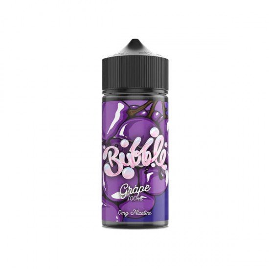 Bubble 100ml Shortfill 0mg (70VG/30PG) - Flavour: Grape Bubblegum