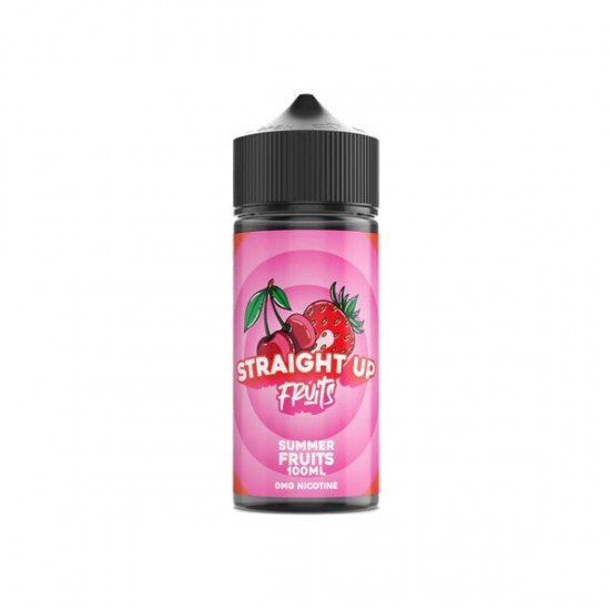 Straight Up Fruits 100ml Shortfill 0mg (70VG/30PG) - Flavour: Summer Fruits