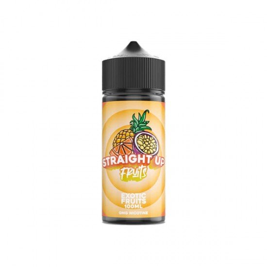 Straight Up Fruits 100ml Shortfill 0mg (70VG/30PG) - Flavour: Exotic Fruits