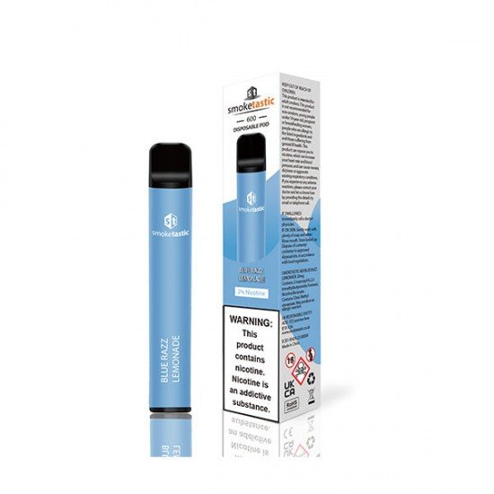 20mg Smoketastic ST600 Bar Disposable Vape Device 600 Puffs - Flavour: Blue Razz Lemonade