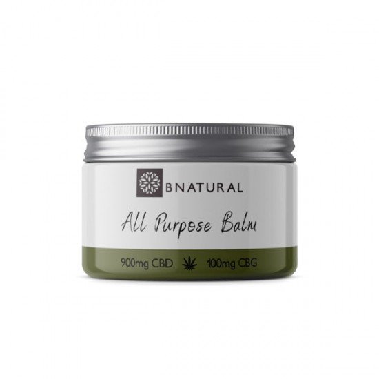 Bnatural 1000mg CBD + CBG All Purpose Balm - 50ml