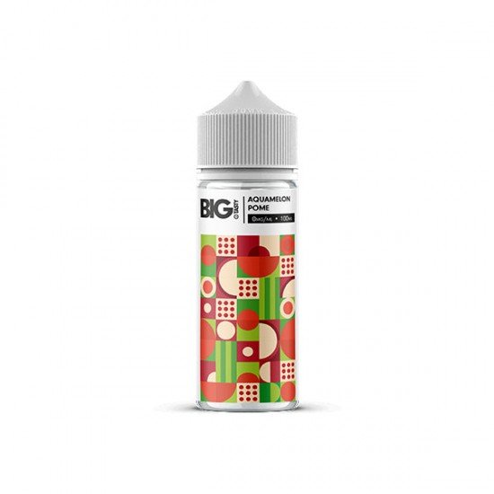 The Big Tasty Exotic 100ml Shortfill 0mg (70VG/30PG) - Flavour: Aquamelon Pome