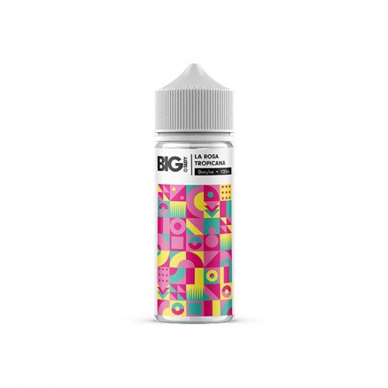 The Big Tasty Exotic 100ml Shortfill 0mg (70VG/30PG) - Flavour: La Rosa Tropicana