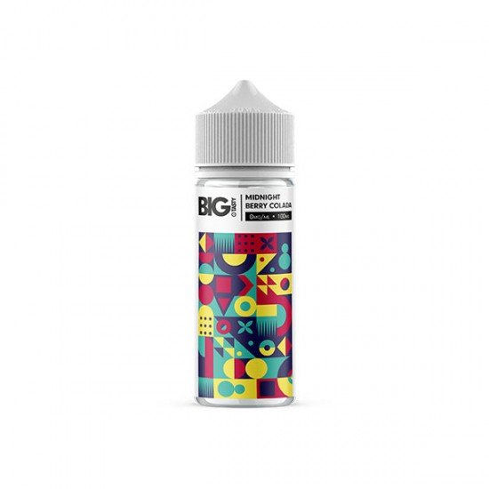 The Big Tasty Exotic 100ml Shortfill 0mg (70VG/30PG) - Flavour: Midnight Berry Colada