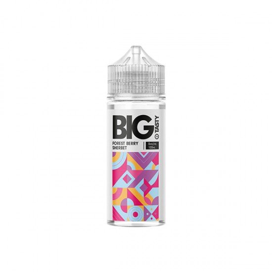 The Big Tasty Candy Rush 100ml Shortfill 0mg (70VG/30PG) - Flavour: Forest Berry Sherbert