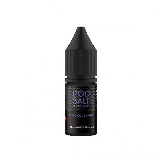 20mg Pod Salt Core 10ml Nic Salt (50VG/50PG) - Flavour: Blackcurrant