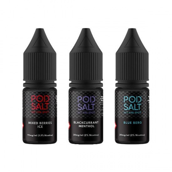 11mg Pod Salt Core 10ml Nic Salts (50VG/50PG) - Flavour: Watermelon Breeze