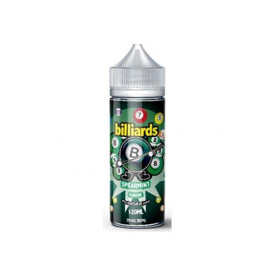 Billiards 0mg 100ml Shortfill (70VG/30PG) - Amount: x1 & Flavour: Spearmint