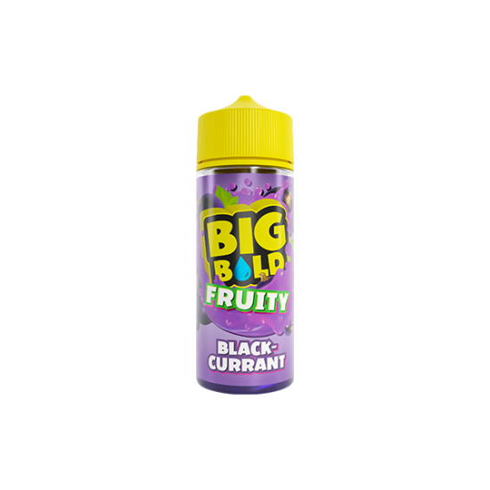 0mg Big Bold Fruity Series 100ml Shortfill (70VG/30PG) - Flavour: Blackcurrant