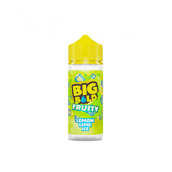 0mg Big Bold Fruity Series 100ml Shortfill (70VG/30PG) - Flavour: Lemon Lime Ice