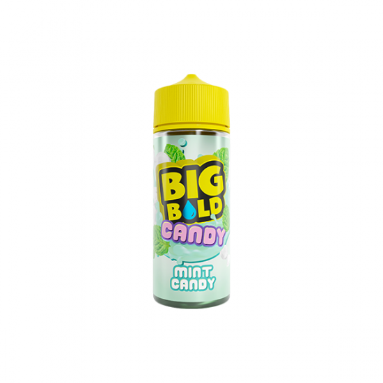 0mg Big Bold Candy Series 100ml Shortfill  (70VG/30PG) - Flavour: Mint Candy