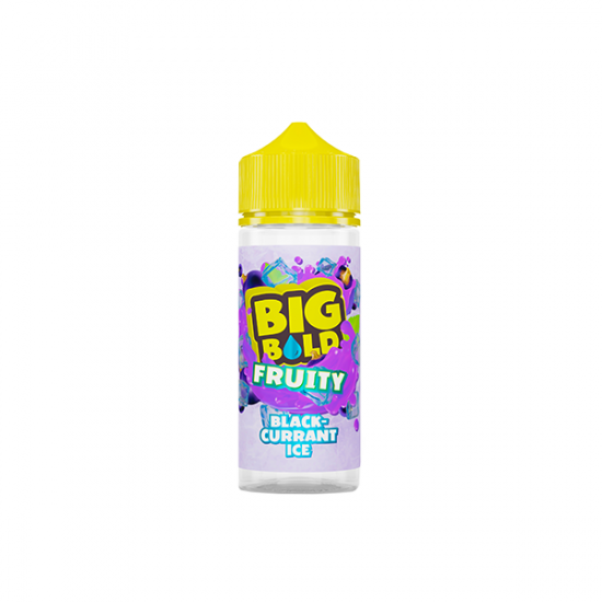 0mg Big Bold Fruity Series 100ml Shortfill (70VG/30PG) - Flavour: Blackcurrant Ice