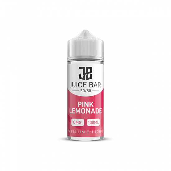 Juice Bar 100ml Shortfill 0mg (50VG/50PG) - Flavour: Pink Lemonade