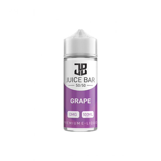 Juice Bar 100ml Shortfill 0mg (50VG/50PG) - Flavour: Grape