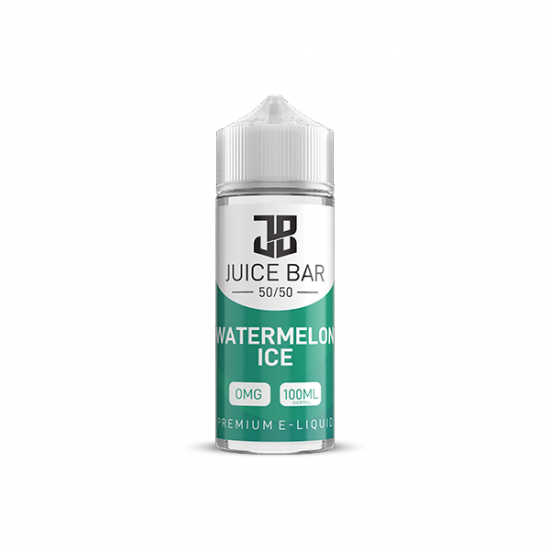 Juice Bar 100ml Shortfill 0mg (50VG/50PG) - Flavour: Watermelon Ice