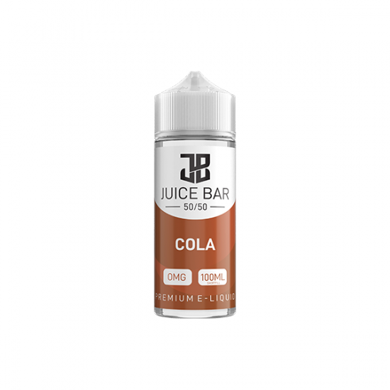 Juice Bar 100ml Shortfill 0mg (50VG/50PG) - Flavour: Cola