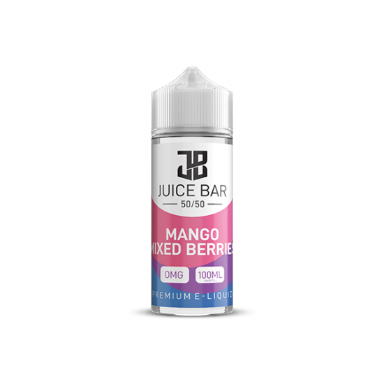 Juice Bar 100ml Shortfill 0mg (50VG/50PG) - Flavour: Mango Mixed Berries