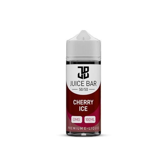 Juice Bar 100ml Shortfill 0mg (50VG/50PG) - Flavour: Cherry Ice