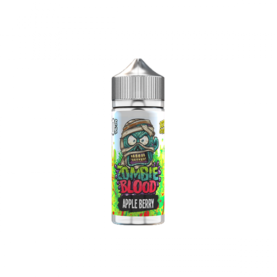 Zombie Blood 100ml Shortfill 0mg (50VG/50PG) - Flavour: Apple Berry