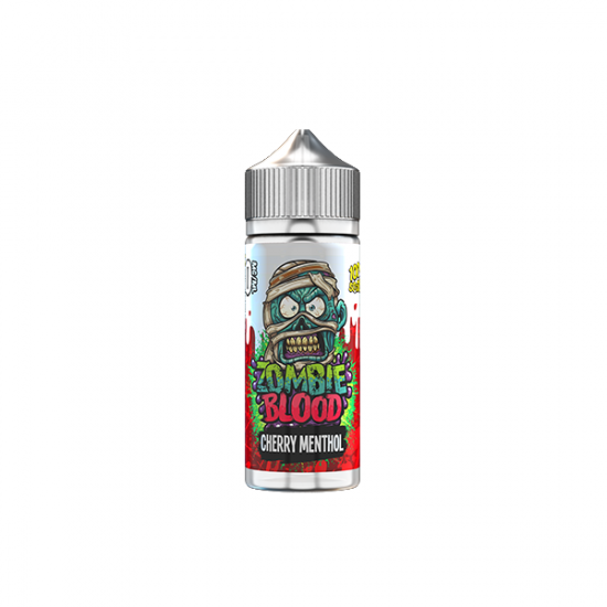 Zombie Blood 100ml Shortfill 0mg (50VG/50PG) - Flavour: Cherry Menthol