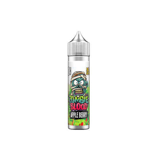 Zombie Blood 50ml Shortfill 0mg (50VG/50PG) - Flavour: Apple Berry