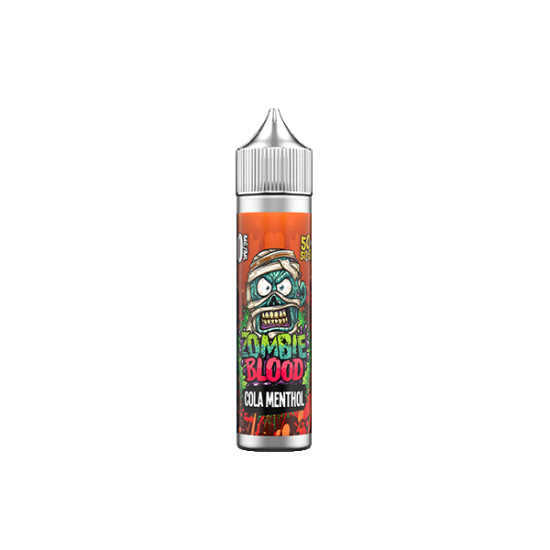 Zombie Blood 50ml Shortfill 0mg (50VG/50PG) - Flavour: Cola Menthol